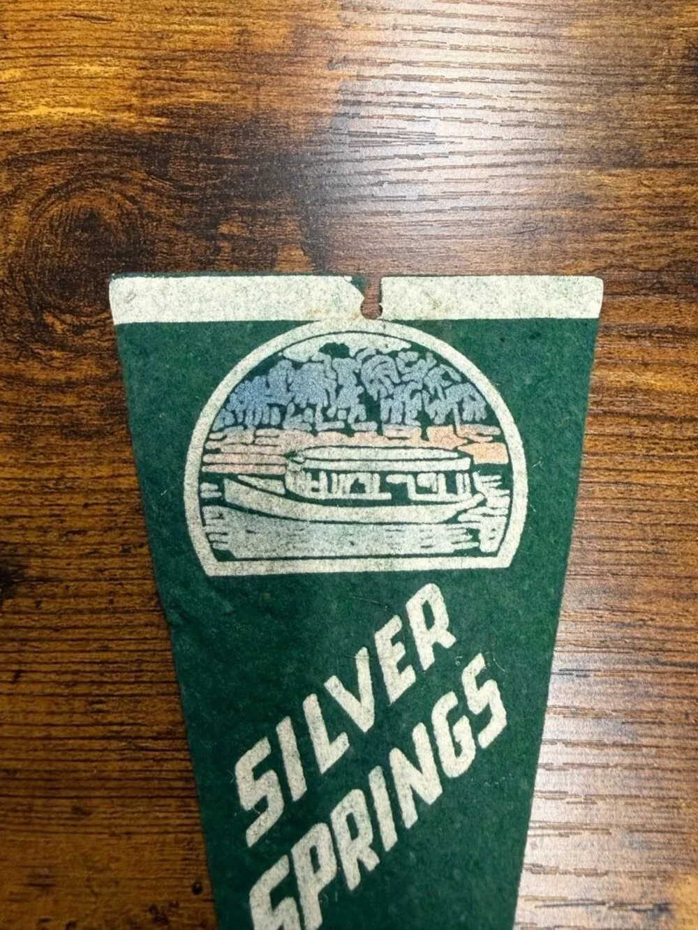 Vintage Silver Springs, Fla mini pennant